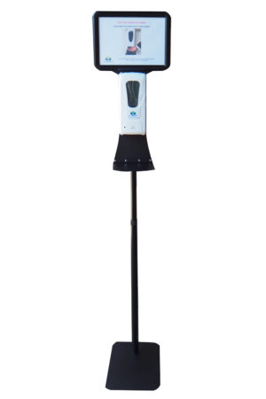 Sanitiser Dispenser Display Floor Stand