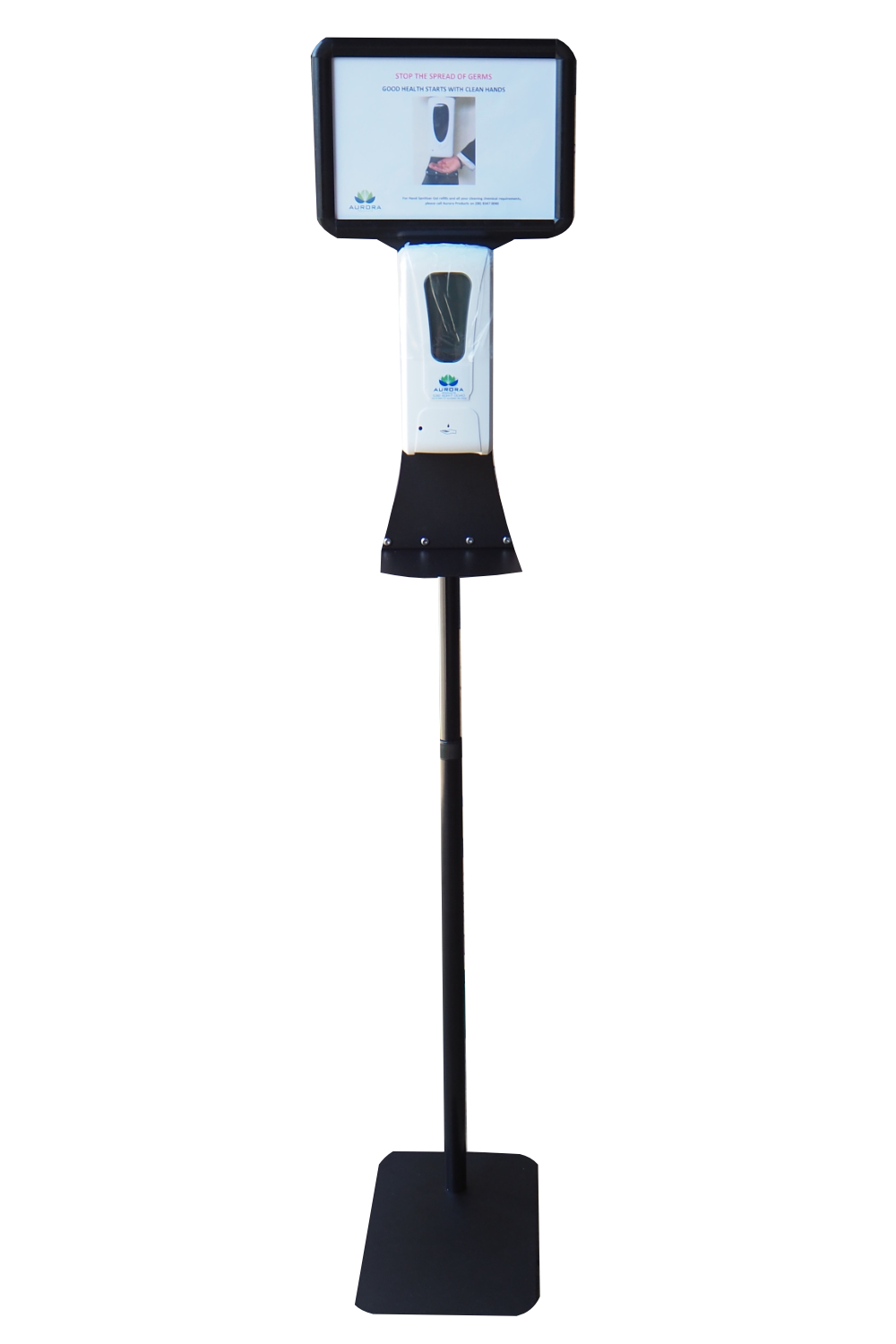 Sanitiser Dispenser Display Floor Stand