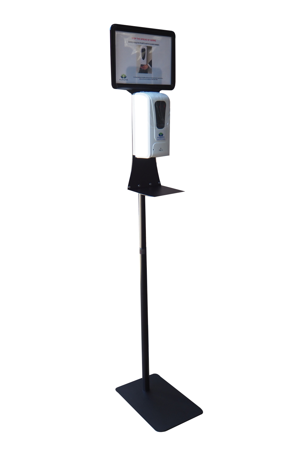 Sanitiser Dispenser Display Floor Stand - Image 2